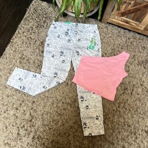 NWT Pixe  ankle length 6 great summer pants